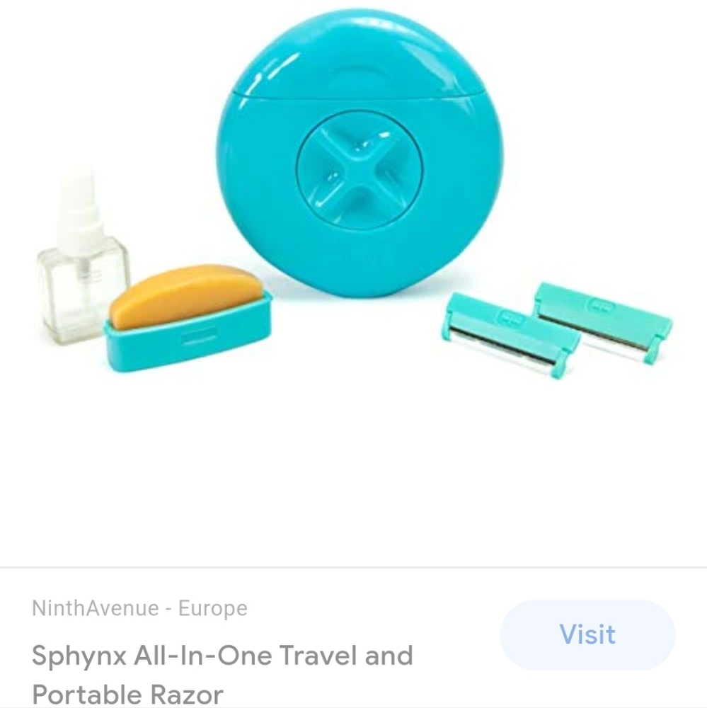 Sphynx portable razor